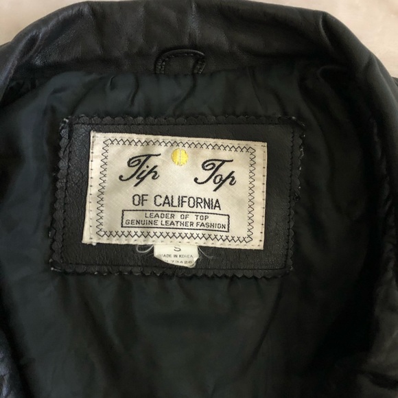 Retro leather jacket - Picture 2 of 3